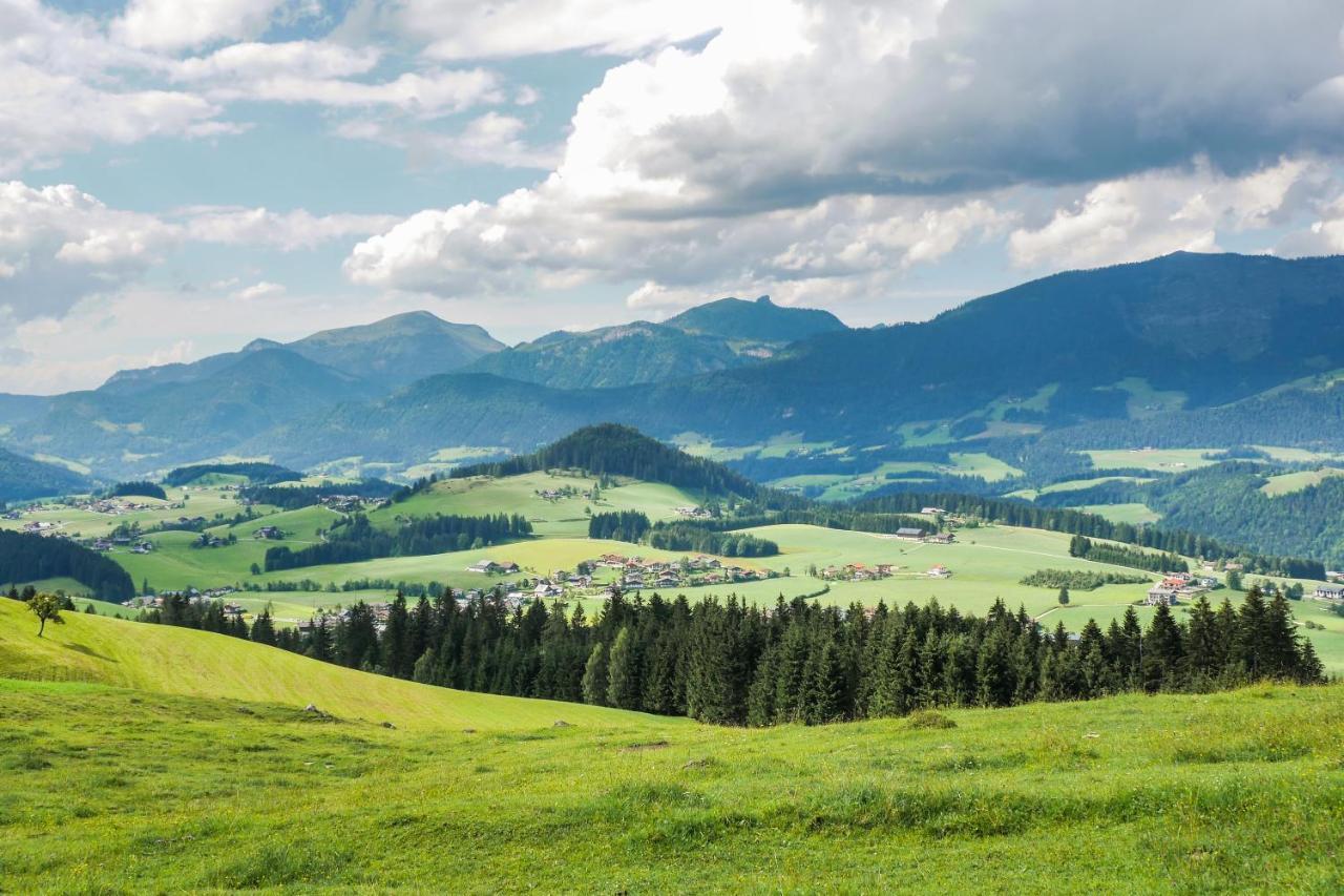 Haus Panoramablick Lägenhet Abtenau Exteriör bild