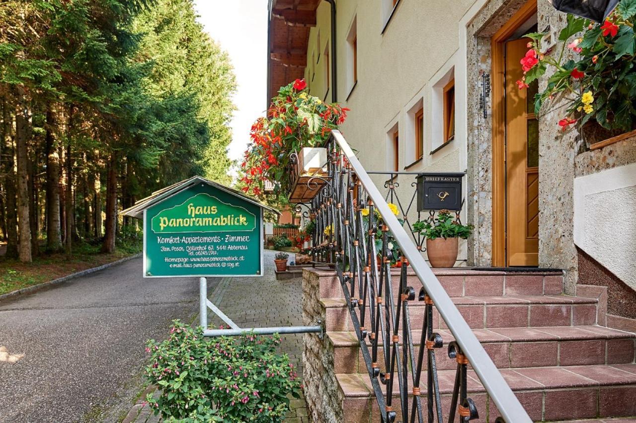 Haus Panoramablick Lägenhet Abtenau Exteriör bild